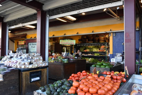 Los Angeles Ottobre Original Farmers Market Los Angeles California Visto — Foto Stock