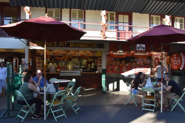 Los Angeles Ottobre Original Farmers Market Los Angeles California Visto — Foto Stock