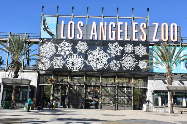 Los Angeles Oct Los Angeles Állatkert Kaliforniában Ahogy 2018 Október — Stock Fotó
