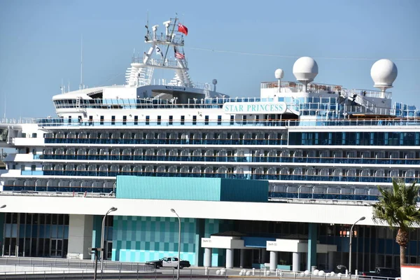 Long Beach California Oct Star Princess Cruise Ship Owned Princess — Stock Photo, Image