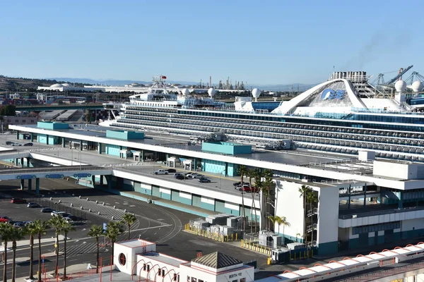 Long Beach California Oct Star Princess Een Cruiseschip Van Princess — Stockfoto