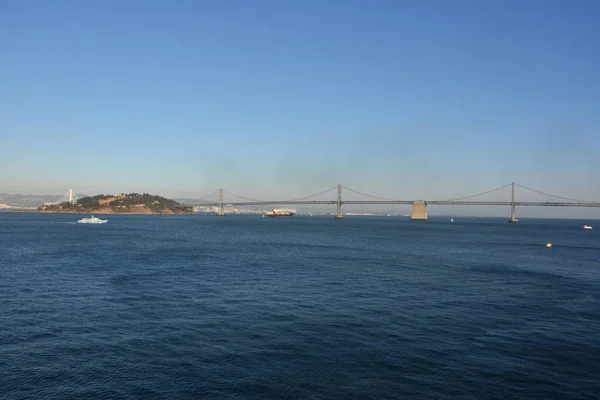 Bay Bridge San Francisco Californië — Stockfoto