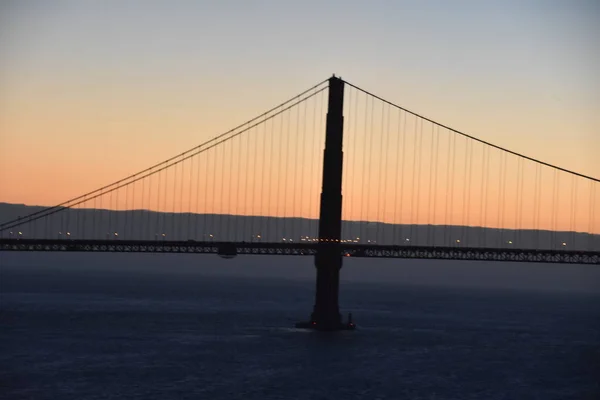 Golden Gate Híd San Franciscóban Kaliforniában — Stock Fotó