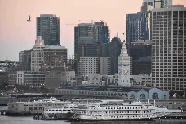 San Francisco California Oct Vista Navio Cruzeiro Norwegian Bliss Navegando — Fotografia de Stock