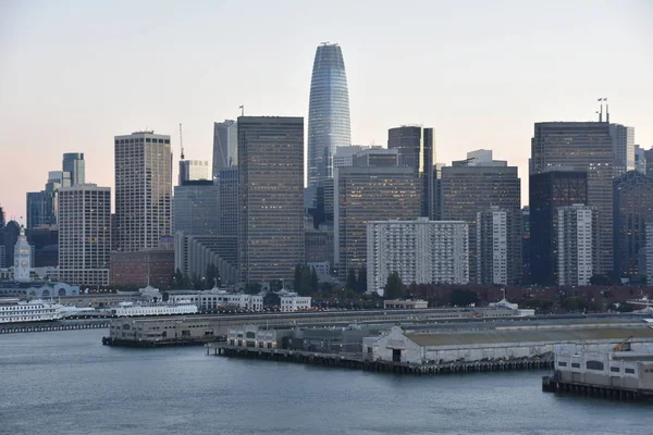 San Francisco Kalifornia Października Widok Norweskiego Statku Wycieczkowego Bliss Żeglarstwo — Zdjęcie stockowe