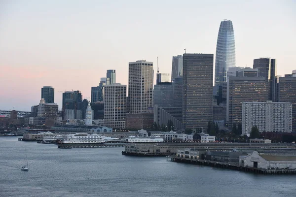 San Francisco Kalifornien Okt 2018 Blick Vom Norwegischen Bliss Kreuzfahrtschiff — Stockfoto