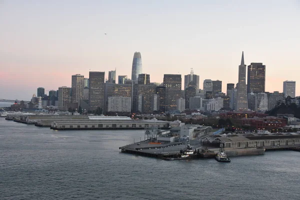 San Francisco Kalifornien Okt 2018 Blick Vom Norwegischen Bliss Kreuzfahrtschiff — Stockfoto