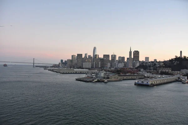 San Francisco California Oct Vista Navio Cruzeiro Norwegian Bliss Navegando — Fotografia de Stock