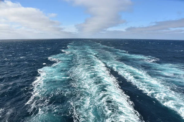 Vista Del Océano Pacífico Desde Crucero — Foto de Stock