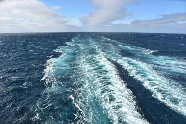 クルーズ船からの太平洋の眺め — ストック写真
