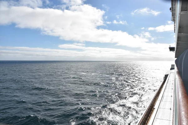 Long Beach California Oct Uitzicht Vanaf Het Noorse Bliss Cruiseschip — Stockfoto