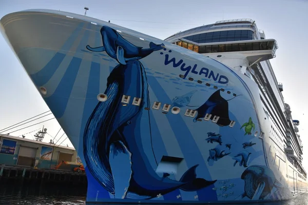 San Diego Californie Oct Navire Croisière Norwegian Bliss Amarré San — Photo