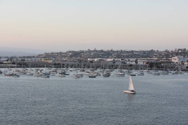 SAN DIEGO, CA - 24 Ekim 2018 'de görüldüğü gibi San Diego' nun Kaliforniya 'daki görüntüsü.