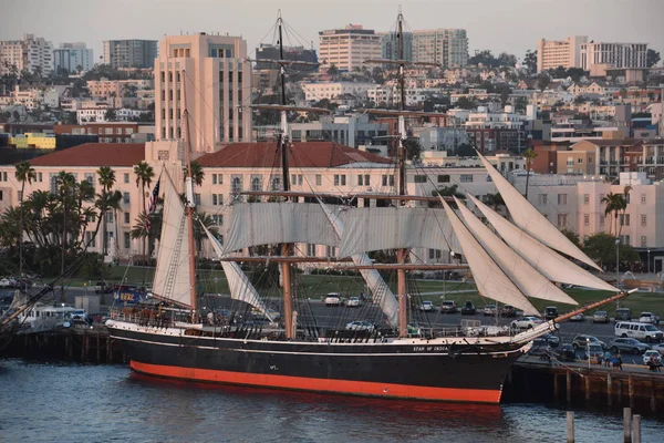 San Diego California Oct Estrela Índia Navio Ativo Mais Antigo — Fotografia de Stock