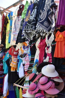 Ensenada, Baja California 'daki La Bufadora pazarı, 25 Ekim 2018' de görüldüğü gibi..