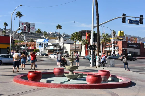 Ensenada Mexique Oct Ensenada Une Ville Côtière Basse Mexique Vue — Photo