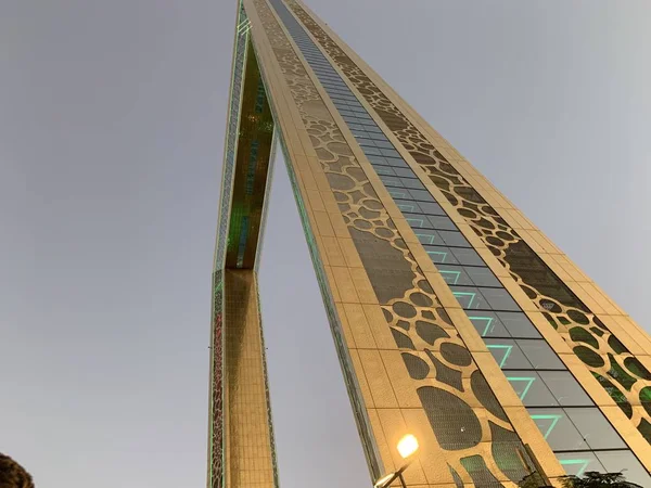 Dubaj Zjednoczone Emiraty Arabskie Grudzień Dubai Frame Dubaju Zea Jak — Zdjęcie stockowe