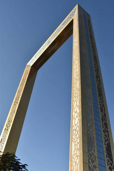 Dubai Eau Dec Dubai Frame Dubaï Eau Comme Décembre 2018 — Photo