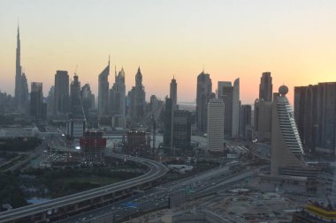 Dubai, Bae - 8 Aralık: 8 Aralık 2018'de görüldüğü üzere Dubai, Bae'deki Dubai Frame'in 124. Dünyanın en büyük çerçevesi rekorunu elinde tutuyor..