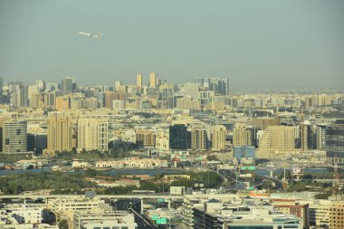 Dubai, Bae - 8 Aralık: 8 Aralık 2018 tarihinde görüldüğü üzere Dubai, Bae'deki Dubai Frame'in 124. Dünyanın en büyük çerçevesi rekorunu elinde tutuyor..
