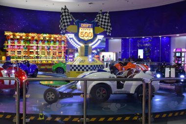 Dubai, Bae - 10 Aralık: Magic Planet, Dubai, Bae'deki Deira City Centre'da 10 Aralık 2018 tarihinde görüldü. Alışveriş merkezi 1995 yılında açıldı ve Majid Al Futtaim Properties portföyünde orijinal amiral gemisi alışveriş merkezi.