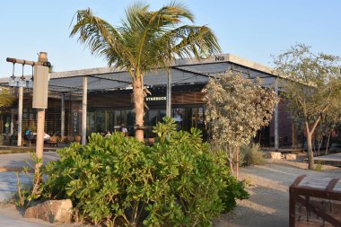 Dubai, Bae - 11 Aralık: La Mer Dubai, Bae, 11 Aralık 2018 tarihinde görüldüğü gibi. Bu Jumeirah alışveriş ve restoranlar ile yeni bir sahil bölgesidir.