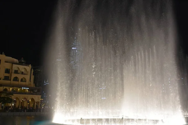 Dubai Uae Dec Dubai Fountain Dubai Uae Seen Dec 2018 — Stock Photo, Image