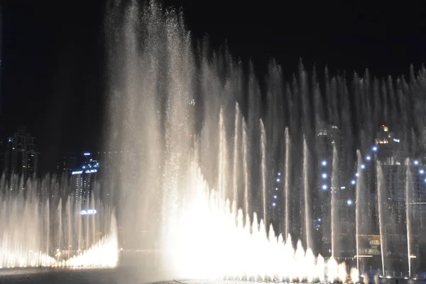 Dubai Uae Dec Dubai Fountain Dubai Uae Seen Dec 2018 — Stock Photo, Image