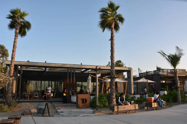 Dubai, Bae - 11 Aralık: La Mer Dubai, Bae, 11 Aralık 2018 tarihinde görüldüğü gibi. Bu Jumeirah alışveriş ve restoranlar ile yeni bir sahil bölgesidir.