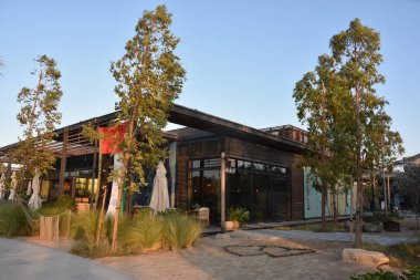 Dubai, Bae - 11 Aralık: La Mer Dubai, Bae, 11 Aralık 2018 tarihinde görüldüğü gibi. Bu Jumeirah alışveriş ve restoranlar ile yeni bir sahil bölgesidir.