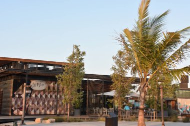 Dubai, Bae - 11 Aralık: La Mer Dubai, Bae, 11 Aralık 2018 tarihinde görüldüğü gibi. Bu Jumeirah alışveriş ve restoranlar ile yeni bir sahil bölgesidir.
