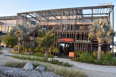 Dubai, Bae - 11 Aralık: La Mer Dubai, Bae, 11 Aralık 2018 tarihinde görüldüğü gibi. Bu Jumeirah alışveriş ve restoranlar ile yeni bir sahil bölgesidir.