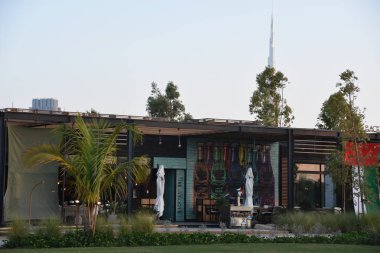 Dubai, Bae - 11 Aralık: La Mer Dubai, Bae, 11 Aralık 2018 tarihinde görüldüğü gibi. Bu Jumeirah alışveriş ve restoranlar ile yeni bir sahil bölgesidir.