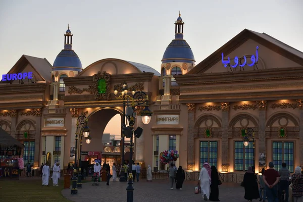 Dubai Uae Dec Europa Pavilion Global Village Dubai Uae Som — Stockfoto