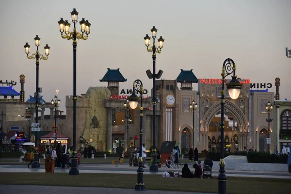 Дубай Оаэ Dec Global Village Dubai Uae Seen Dec 2018 — стоковое фото