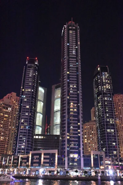 Dubai Émirats Arabes Unis Dec Gratte Ciel Dubai Marina Dubaï — Photo