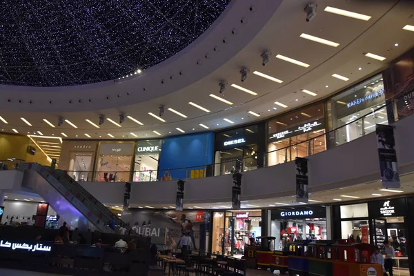 Dubai Eau Dec Marina Mall Dubaï Eau Comme Décembre 2018 — Photo