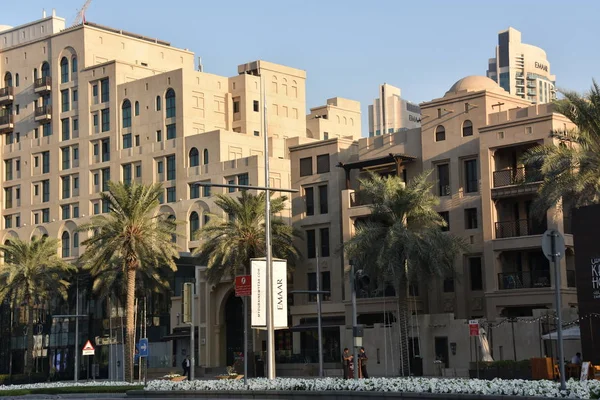 Дубай Оаэ Dec Emaar Boulevard Now Known Sheikh Mohammed Bin — стоковое фото