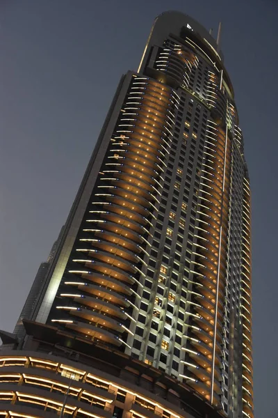 Dubai Uae Dec Adressen Downtown Dubai Uae Som Visas Dec — Stockfoto
