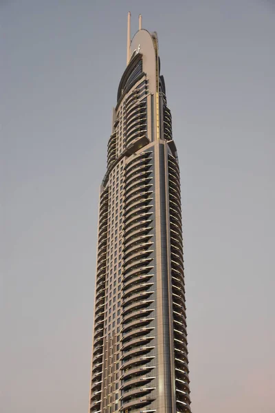 ドバイ アラブ首長国連邦 12月20日 2018年12月20日に見られるように アラブ首長国連邦のダウンタウンドバイのアドレス タワーはドバイで19番目に高い建物です — ストック写真