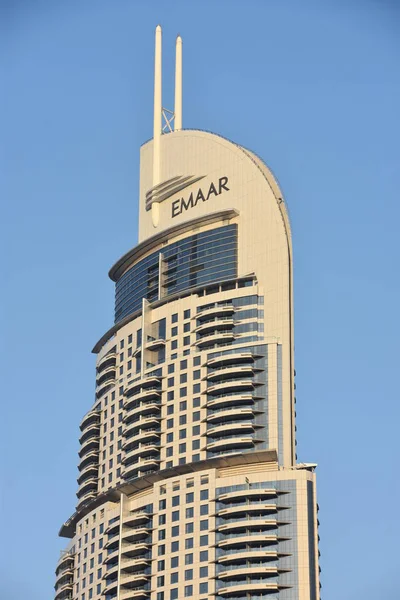 阿联酋 阿联酋迪拜市中心地址 2018 塔楼是迪拜第19高楼 — 图库照片