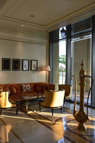 Dubai Uae Dec Palazzo Versace Luksushotell Dubai Uae Som Vist – stockfoto