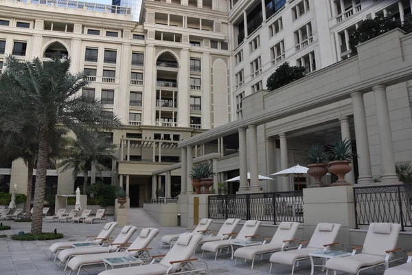 Dubai Verenigde Arabische Emiraten December Palazzo Versace Vorstelijke Luxehotel Dubai — Stockfoto