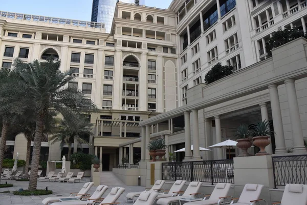 Dubai Verenigde Arabische Emiraten December Palazzo Versace Vorstelijke Luxehotel Dubai — Stockfoto