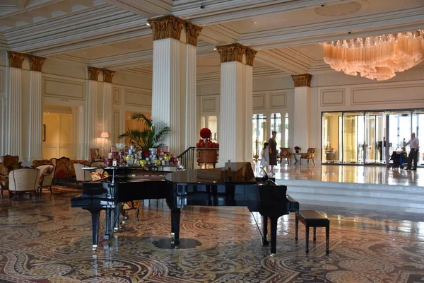 Dubai Emirados Árabes Unidos Dec Palazzo Versace Hotel Luxo Palaciano — Fotografia de Stock