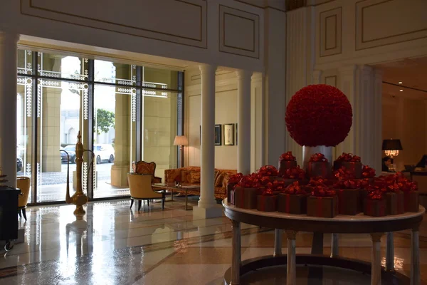 Dubaj Zea Gru Palazzo Versace Pałacowy Luksusowy Hotel Dubaju Zea — Zdjęcie stockowe
