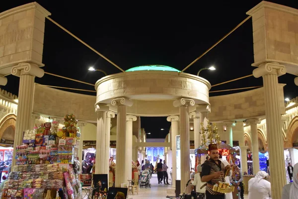 Дубай Оаэ Dec Арабский Павильон Global Village Дубае Оаэ Видно — стоковое фото