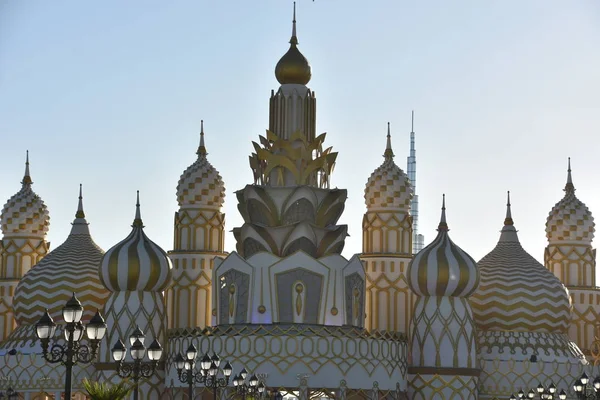 Dubai Uae Dec Entrance Global Village Dubai Uae Seen Dec — Stock Photo, Image