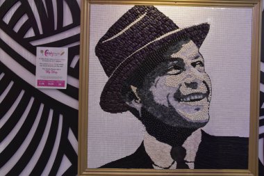 New York, Ny - 6 Ocak: Candytopia In Manhattan, New York, 6 Ocak 2019 tarihinde görüldüğü gibi. Devasa şekerleme lerin birbiriyle kaynaştığı geçici bir sergiydi..