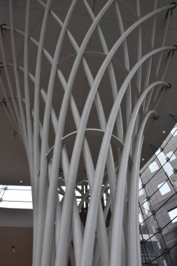 New York, Ny Nis 14: Brookfield Place Manhattan, New York, 14 Nisan 2019 tarihinde görüldüğü gibi. Dünya Finans Merkezi olarak da bilinen tesis, Battery Park semtinde bir alışveriş merkezi ve ofis geliştirme kompleksidir..
